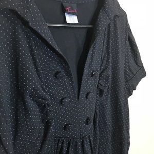 Torrid pin up sexy 3x polka dot top